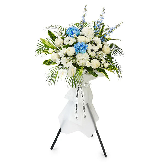 Sympathy Flower Stand - Sacred Whispers