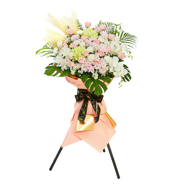 Sympathy Flower Stand - Forever In Our Hearts