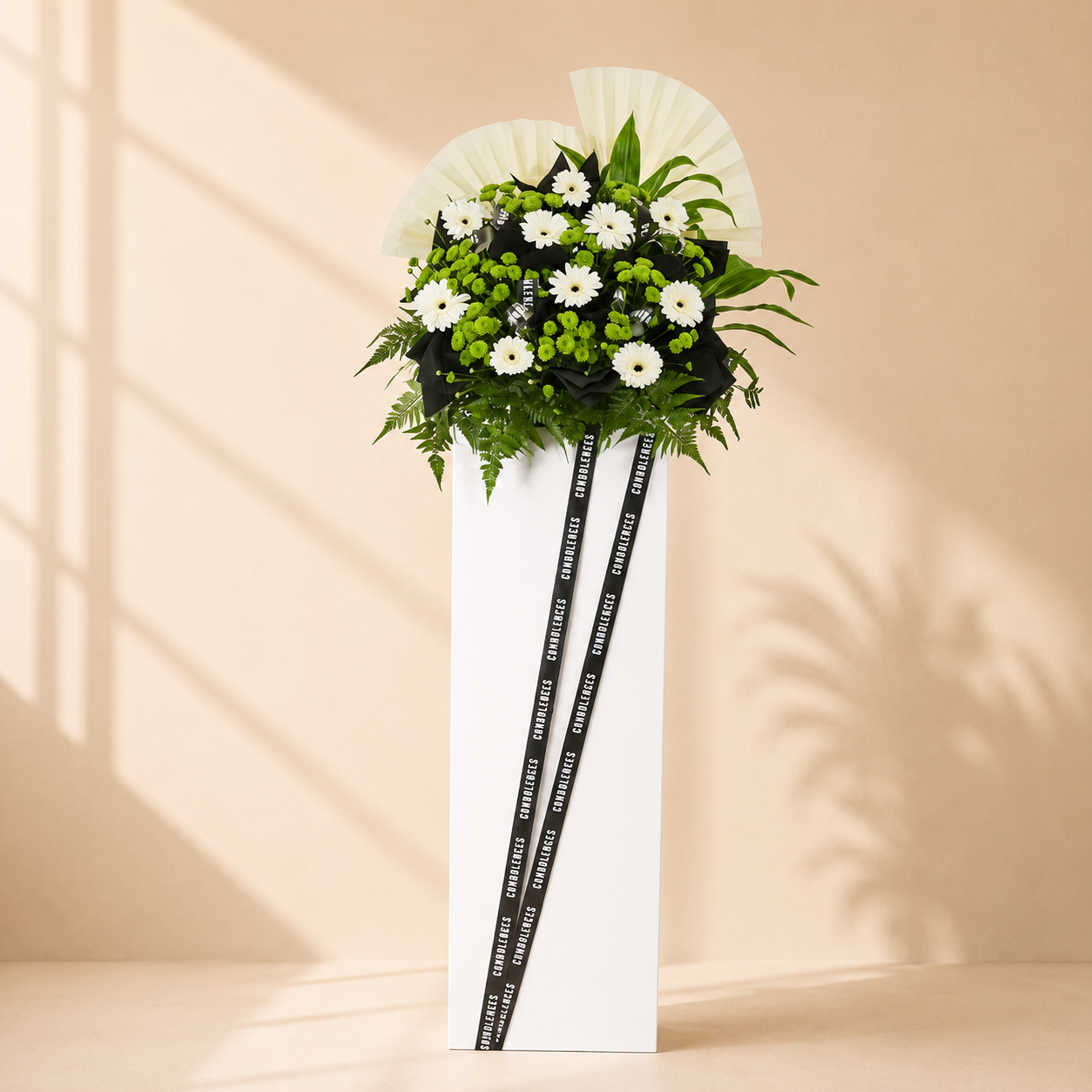Sympathy Flower Stand – Tranquil Tribute