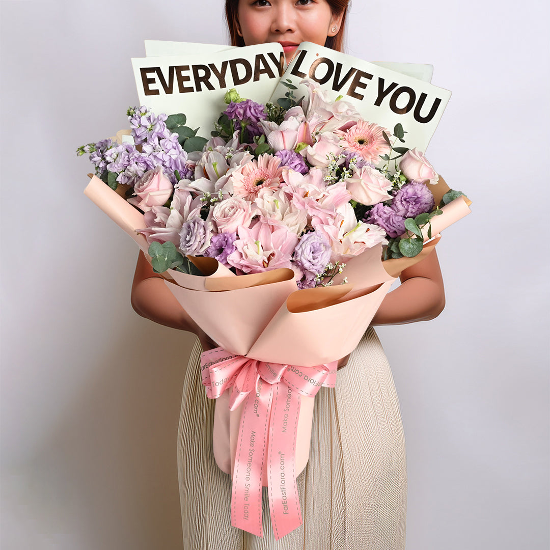 Mom's Love in Every Corner - Mother's Day Flower Bouquet