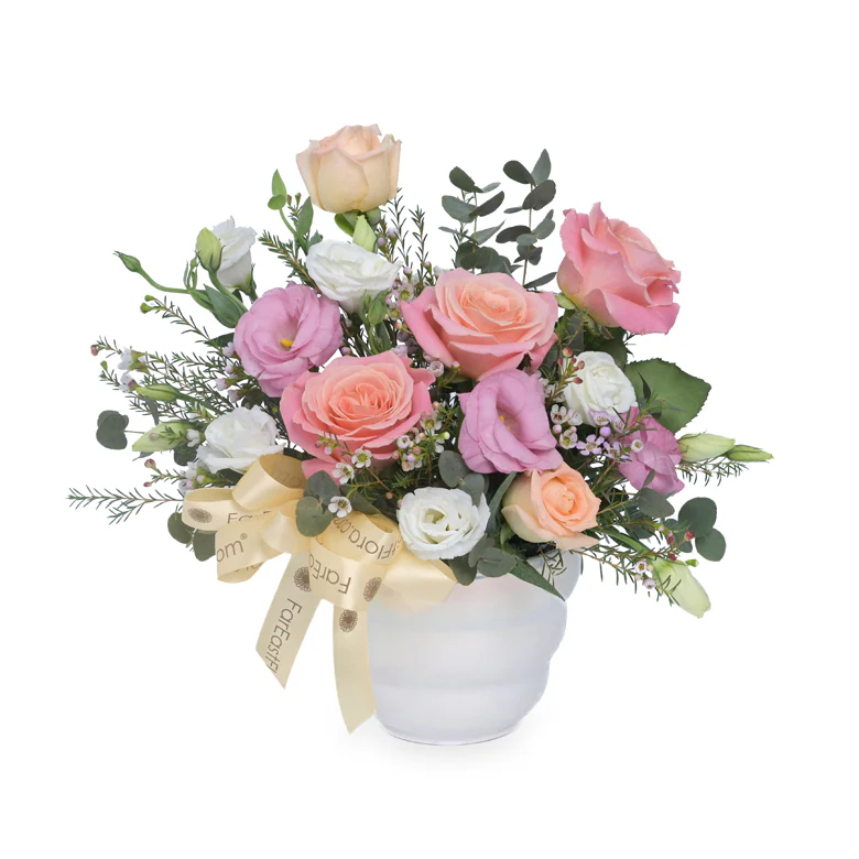 Pastel Serenade – Table Flowers