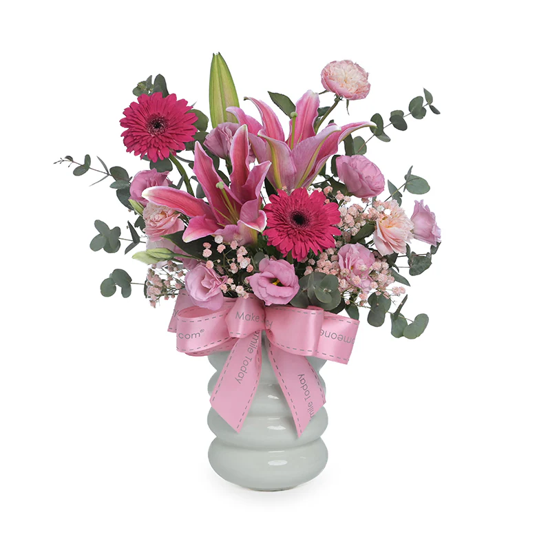 Pink Serenade – Table Flowers