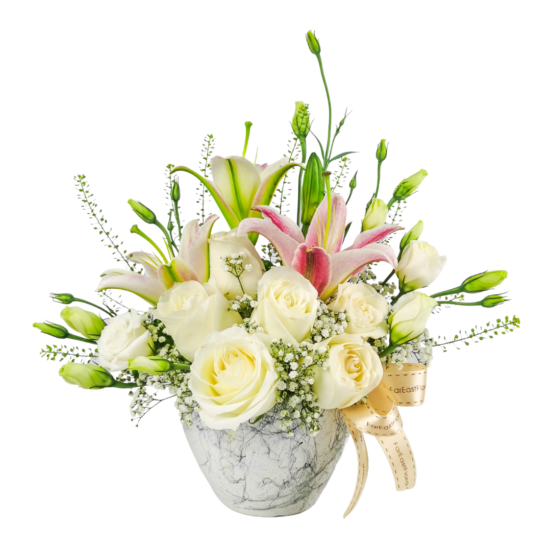 Simple Serene Flower Arrangement | Far East Flora Malaysia