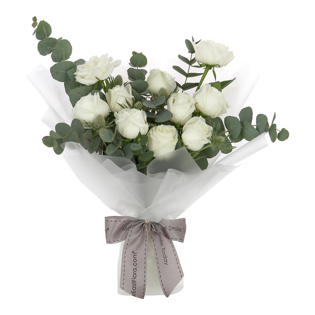 Diamond Birthstone (April) - Hand Bouquet | Far East Flora Malaysia