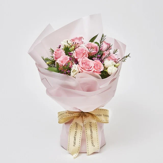 An Everlasting Fairytale - 9 Roses Bouquet