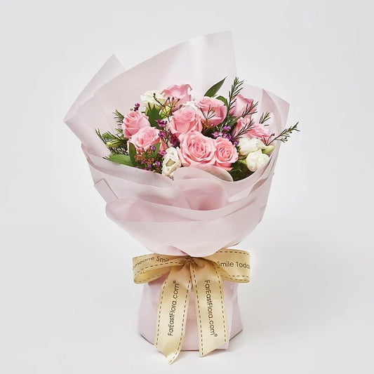 An Everlasting Fairytale - 9 Roses Bouquet | Far East Flora Malaysia