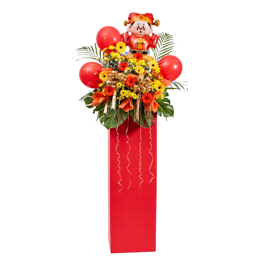 Rise of Fortune - Congratulatory Flower Stand