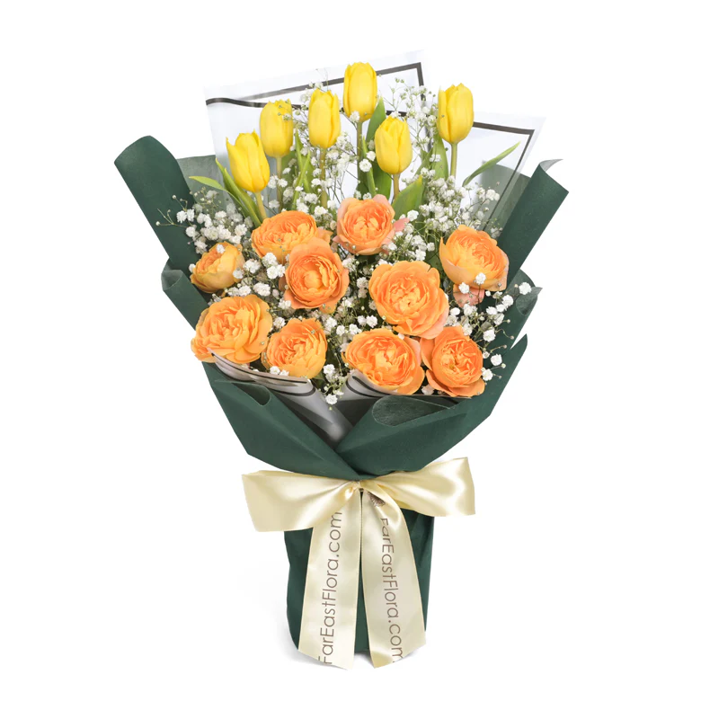 Golden Morning - Flower Bouquet