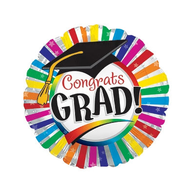 Balloon 9" - Congrats Grad!
