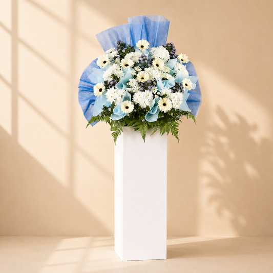 Funeral Flower Stand - Memories Remain