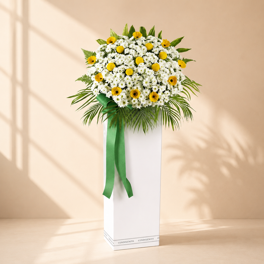 Funeral Flower Stand - Circle Of Life