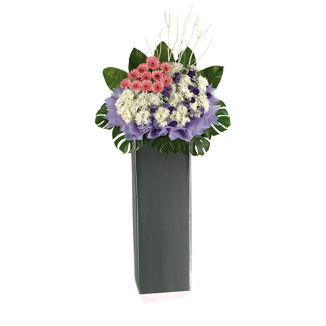 MYSYM19 - Funeral Flower Stand - Elegant Tribute