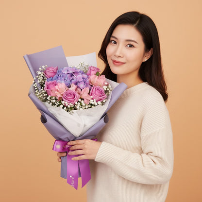 Majestic Sapphire - Flower Bouquet