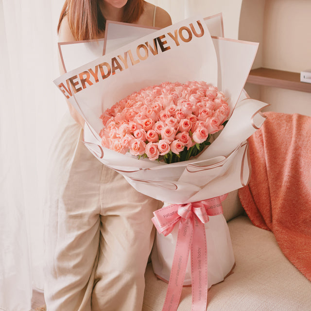 VDA15 Everyday I Love You - Flower Bouquet (99 Roses)