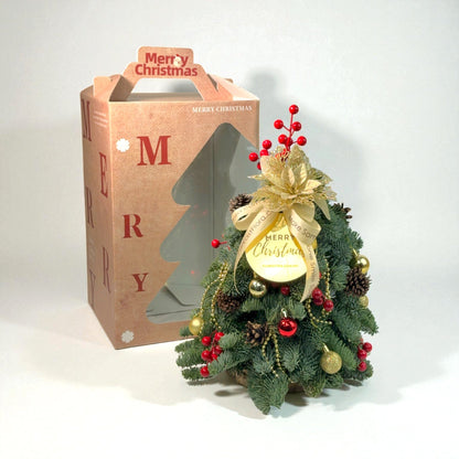 Mini Christmas Tree with Decoration - 30cm