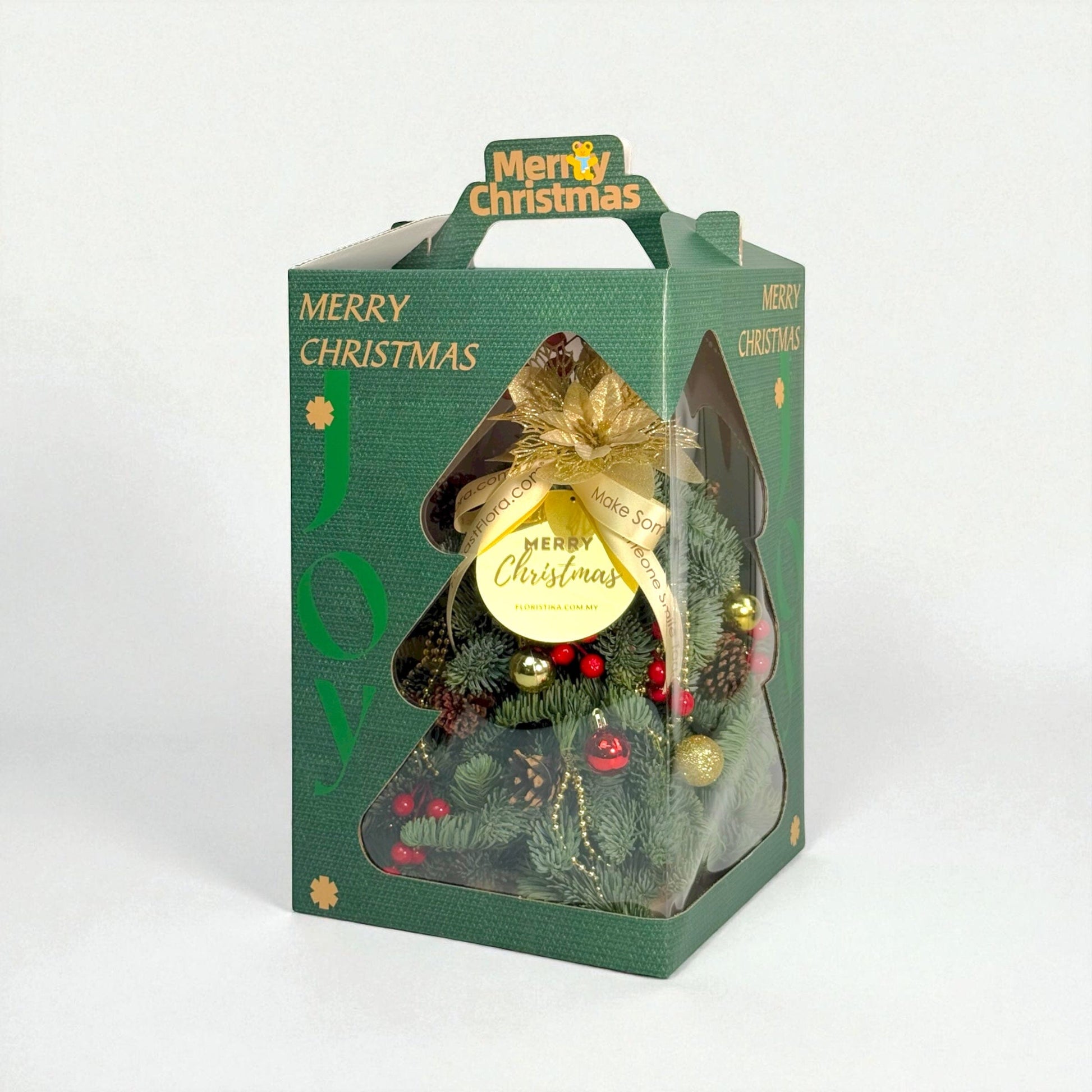 Mini Christmas Tree with Decoration - 30cm