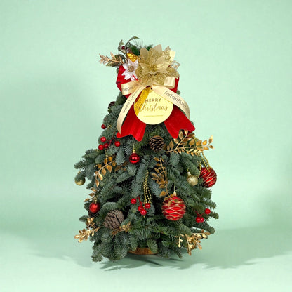 Mini Christmas Tree with Decoration - 50cm