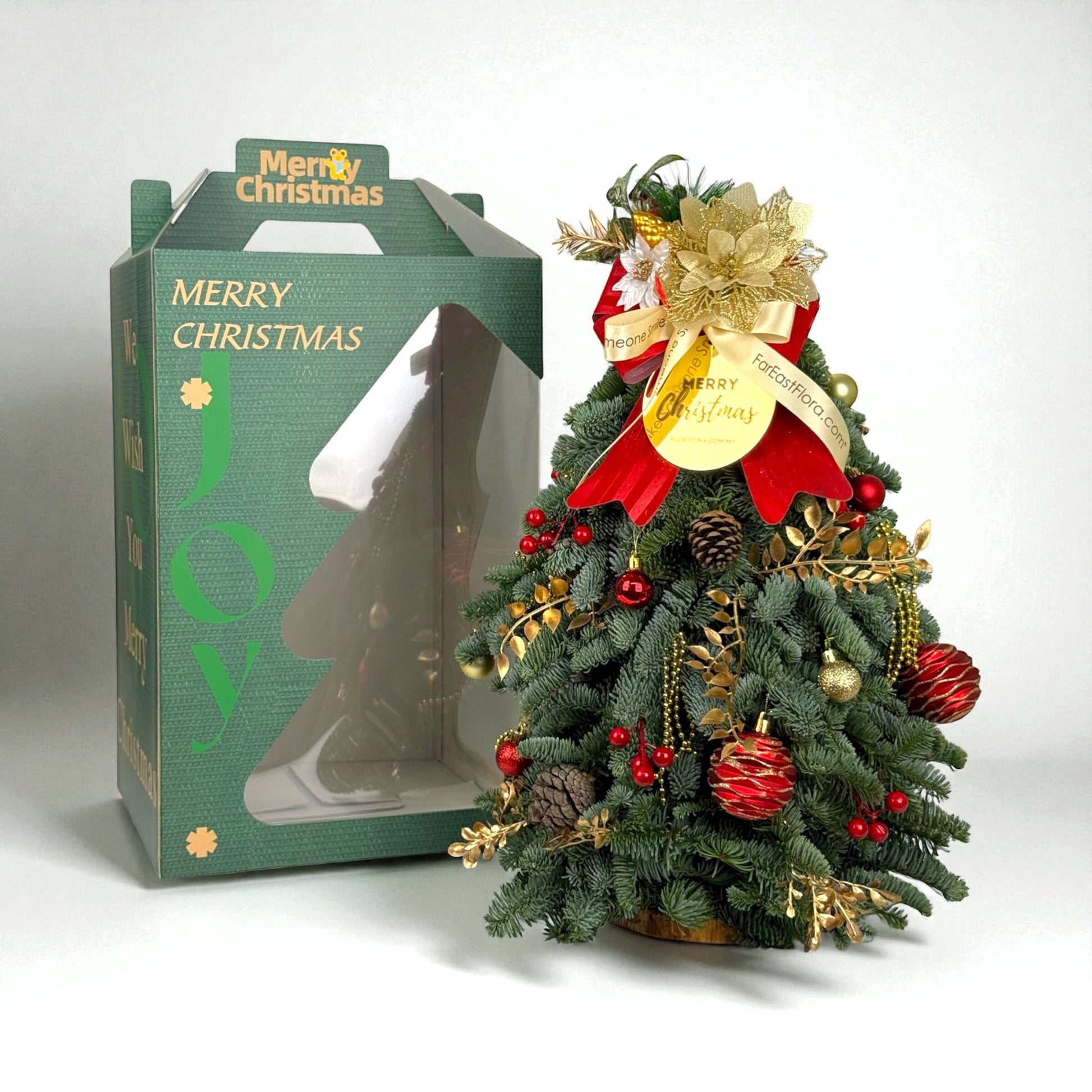 Mini Christmas Tree with Decoration - 50cm
