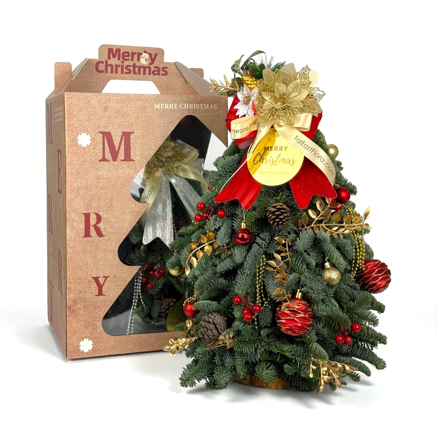 Mini Christmas Tree with Decoration - 50cm