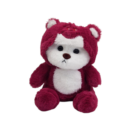 Teddy with Red Costume Plushies (28cm)