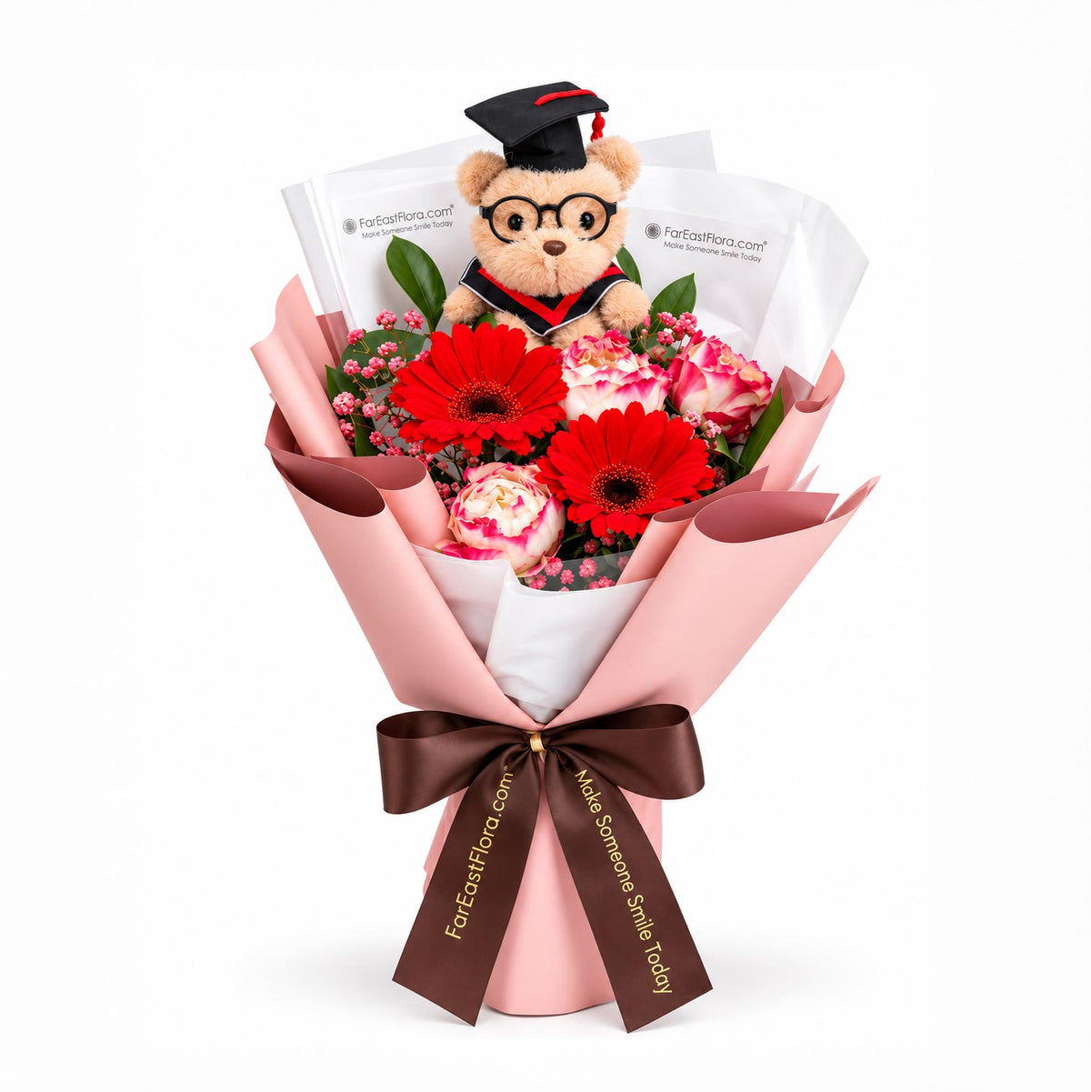 Bright Future - Flower Bouquet & Plush
