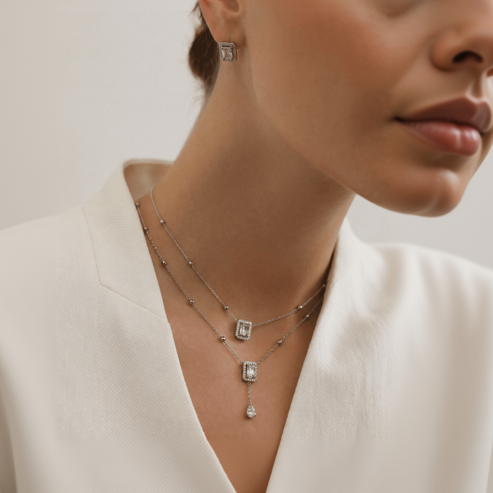 Starlight Grace Set - Necklace & Earings