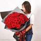 Passionately Yours - 99 Red Roses Bouquet | Far East Flora Malaysia