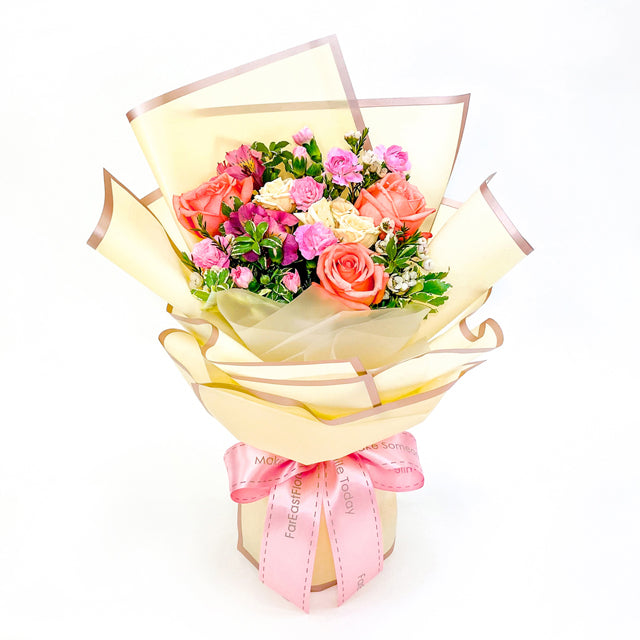 Sweetest Rose - Flower Bouquet | Far East Flora Malaysia