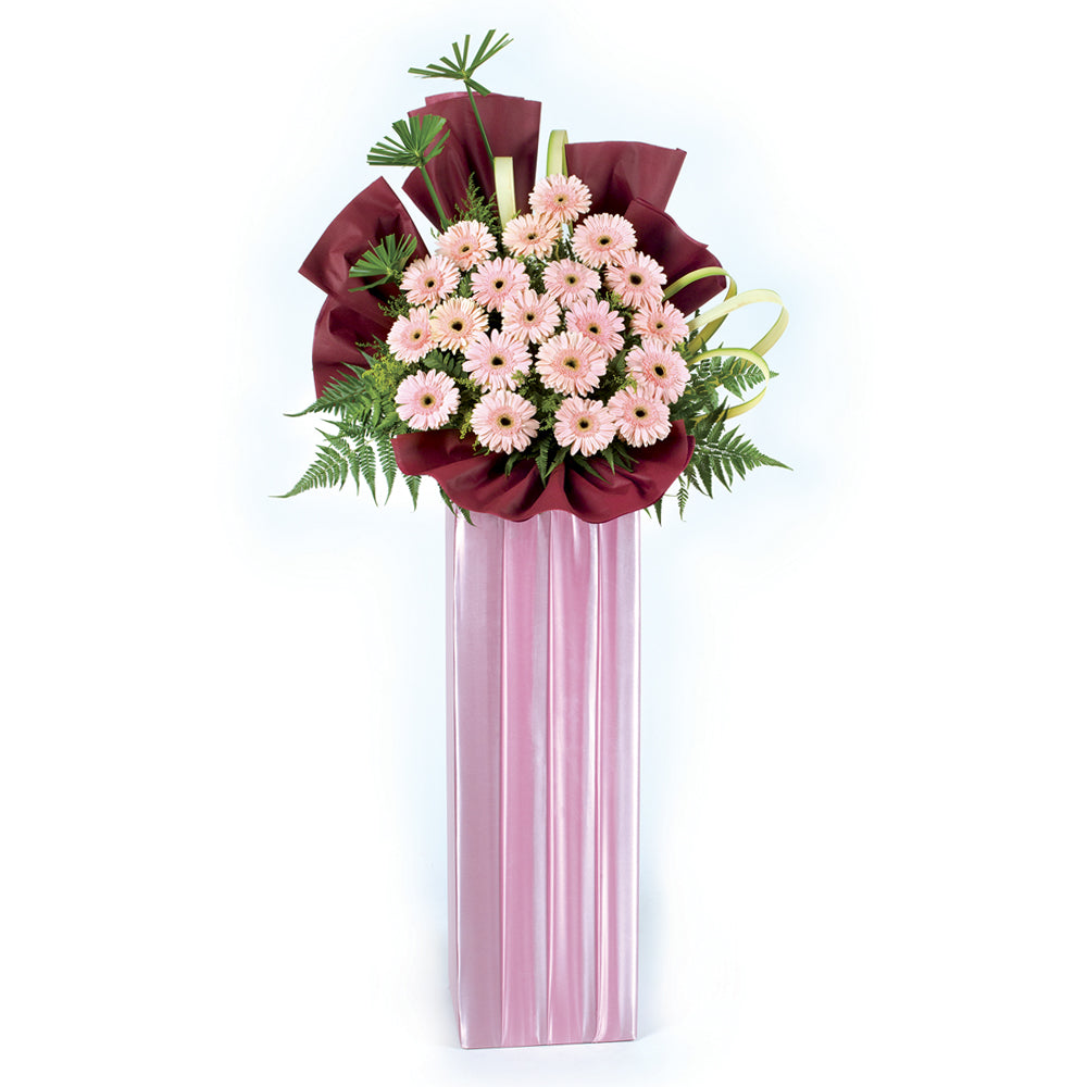 Congratulatory Flower Stand - Blooming Endeavors | Far East Flora Malaysia