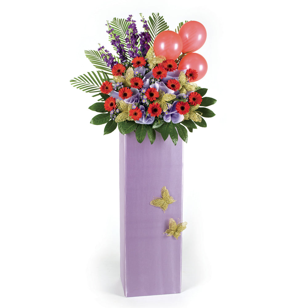 Congratulatory Flower Stand - Blooming Fortune |  | Far East Flora Malaysia