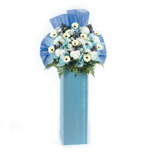 MYHY08 - Funeral Flower Stand - Memories Remain