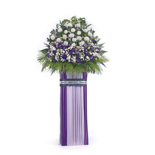 Funeral Flower Stand - Honor And Harmony | Far East Flora Malaysia