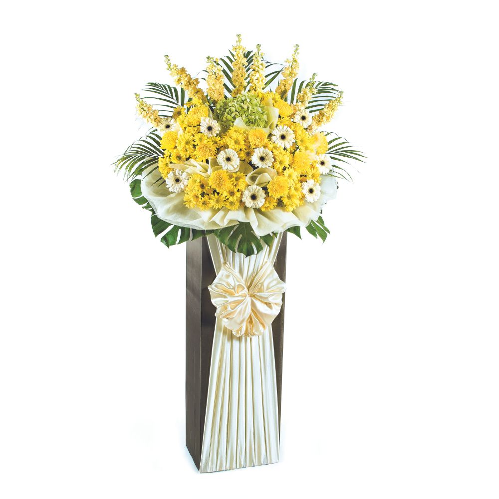 Funeral Flower Stand - Warm Memories | Far East Flora Malaysia