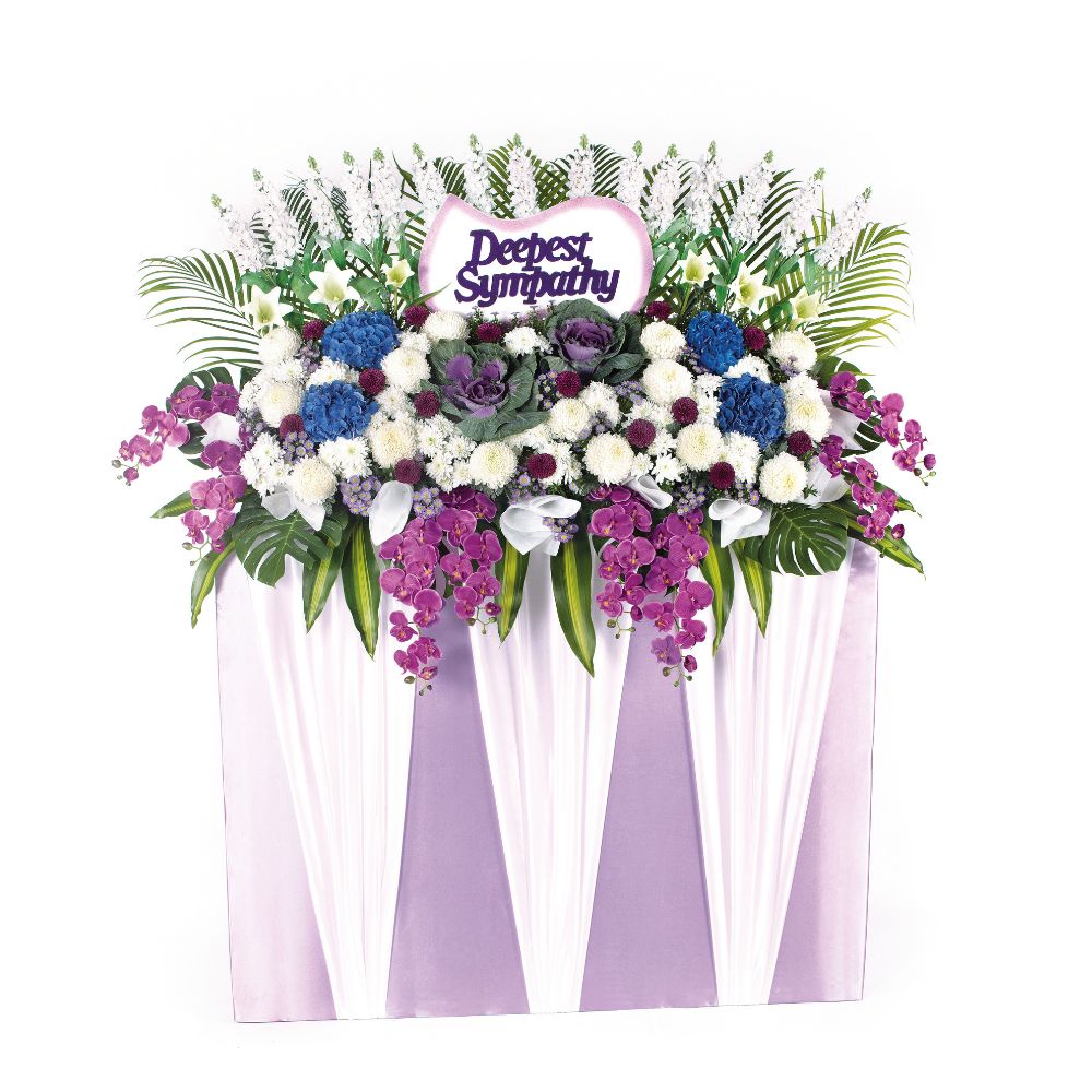 uneral Flower Stand - Deepest Sympathy | Far East Flora Malaysia