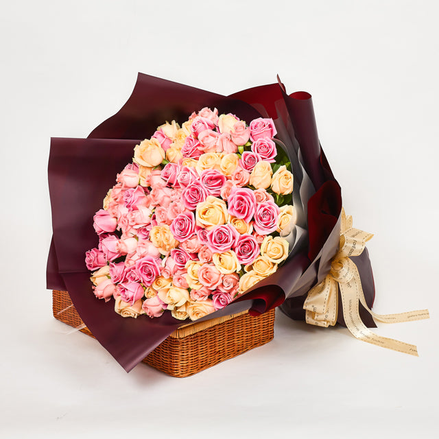 VDA14 Everlasting Joy - Flower Bouquet (99 Roses)