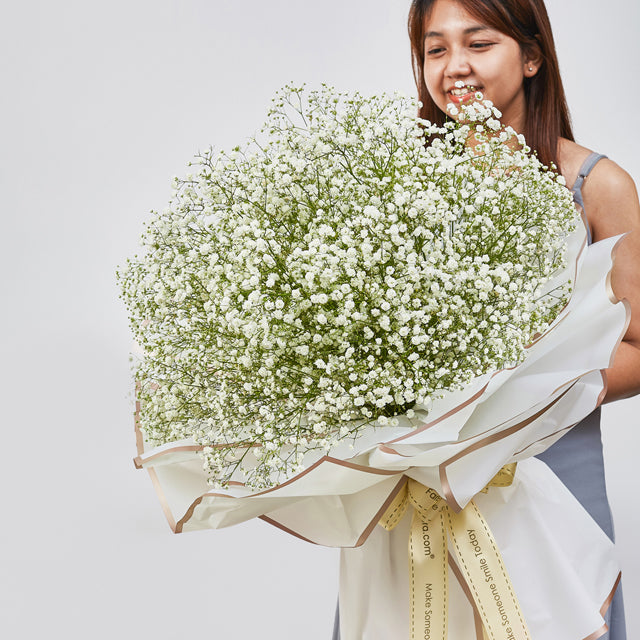 Baby, You Take My Breath Away - Baby's Breath Flower Bouquet | Far East Floral Malaysia