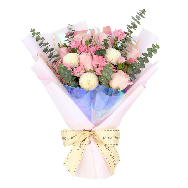 MYPF10 - Opal Birthstone - Flower Bouquet